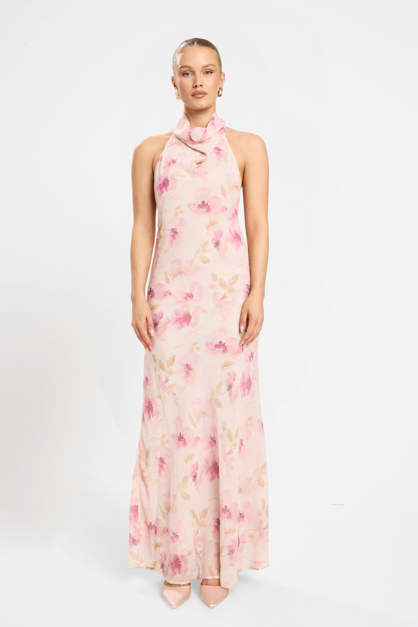 FLORENTINA DRESS | PINK FLORAL