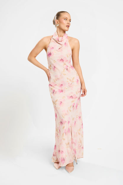 FLORENTINA DRESS | PINK FLORAL