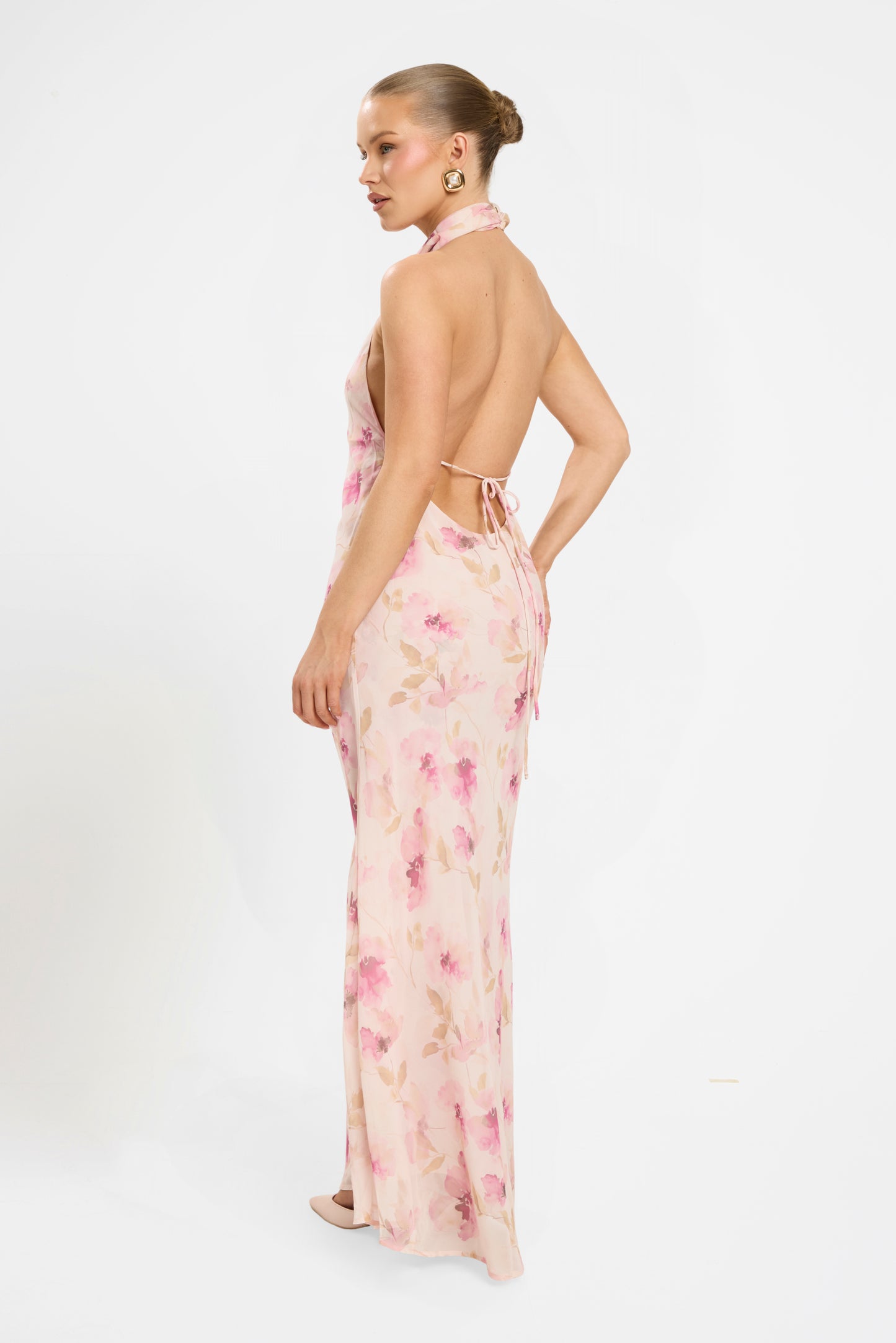FLORENTINA DRESS | PINK FLORAL