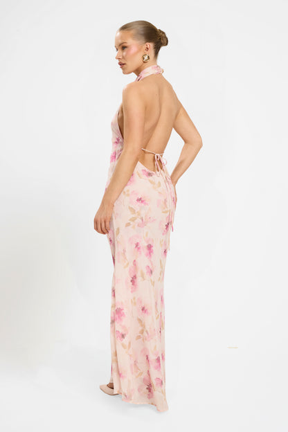 FLORENTINA DRESS | PINK FLORAL