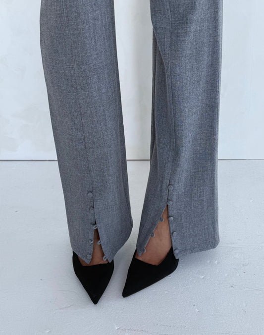 MARGOT TAILORED TROUSERS | GREY